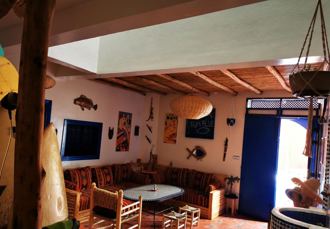 Tigmi Blue - Imsouane Surf Et Ocean Bed and Breakfast Buitenkant foto