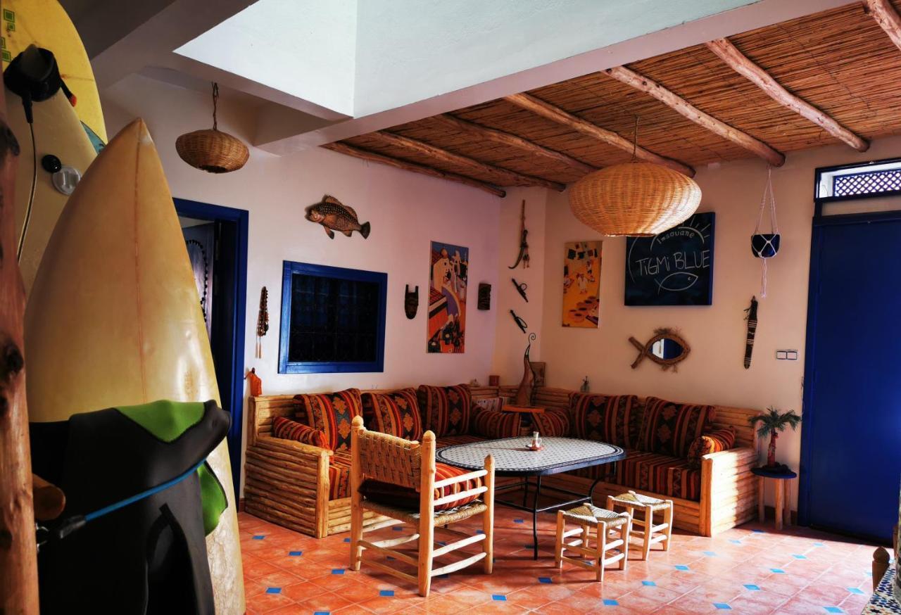 Tigmi Blue - Imsouane Surf Et Ocean Bed and Breakfast Buitenkant foto