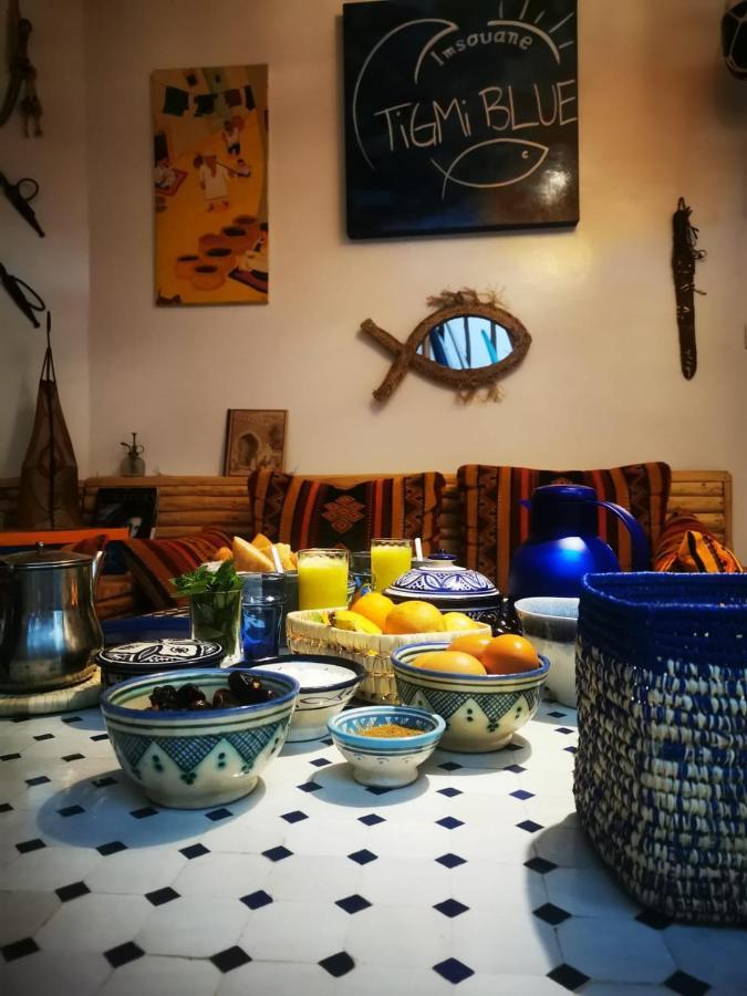 Tigmi Blue - Imsouane Surf Et Ocean Bed and Breakfast Buitenkant foto